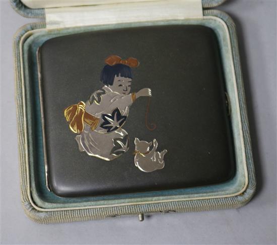 A Japanese card case